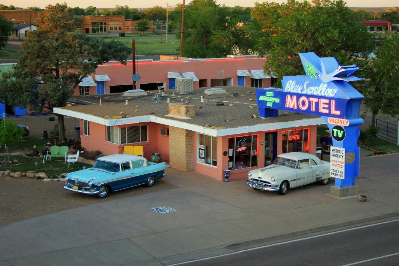 Blue Swallow Motel Tucumcari Exteriör bild